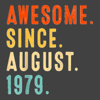 Awesome Since August 1979 Vintage 43rd Birthday Vintage T-shirt | Artistshot