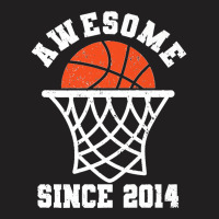 Awesome Since 2014 Basketball Lover Kids Basketball Costume Premium T-shirt | Artistshot