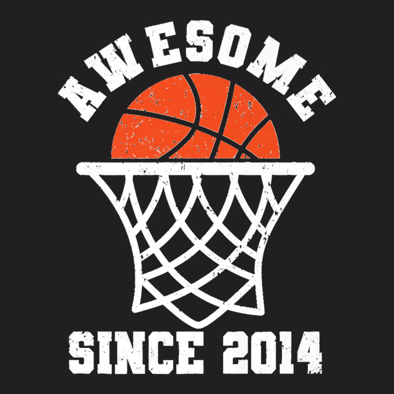 Awesome Since 2014 Basketball Lover Kids Basketball Costume Premium T-shirt | Artistshot