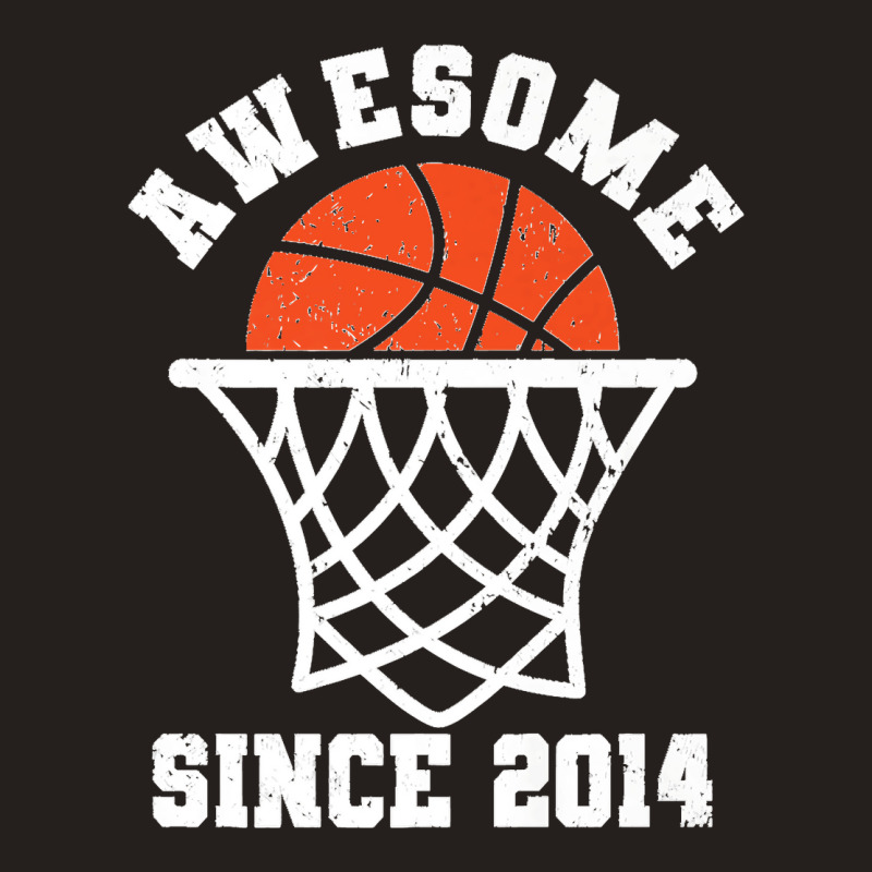 Awesome Since 2014 Basketball Lover Kids Basketball Costume Premium Tank Top | Artistshot