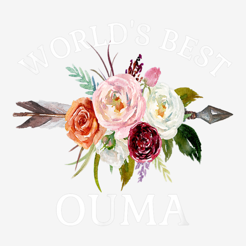 World's Best Ouma Rustic Arrow Flower Bouquet Grandma Camper Cup | Artistshot