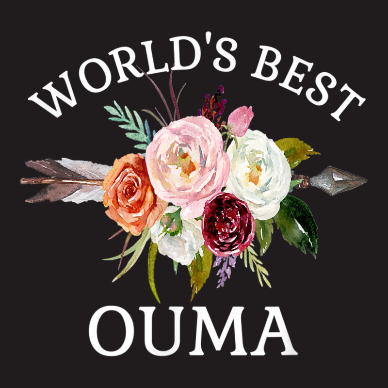 World's Best Ouma Rustic Arrow Flower Bouquet Grandma Waist Apron | Artistshot