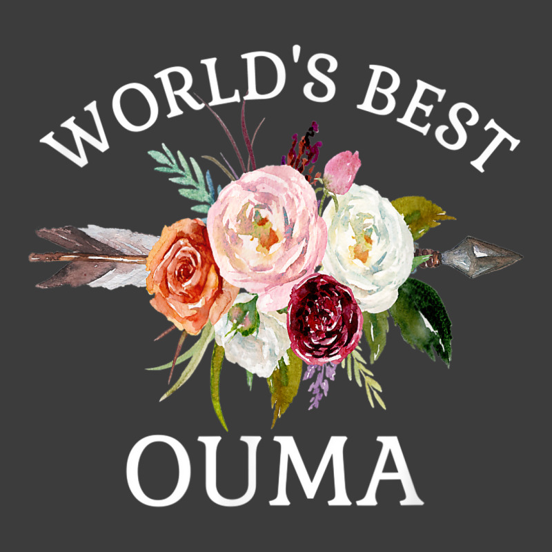 World's Best Ouma Rustic Arrow Flower Bouquet Grandma Men's Polo Shirt | Artistshot