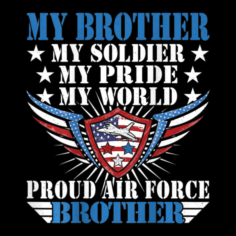 Hot Trend My Brother Is A Soldier Airman Proud Air Force Brother Maternity Scoop Neck T-shirt by quanghuydinh1 | Artistshot