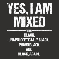 Yes I Am Mixed With Black Proud Black History Month L Sleeve Champion Hoodie | Artistshot