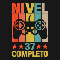 37th Birthday Spanish Nivel 37 Cumpleaños 37 Años Español T Shirt Flannel Shirt | Artistshot