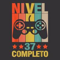 37th Birthday Spanish Nivel 37 Cumpleaños 37 Años Español T Shirt Vintage Hoodie | Artistshot