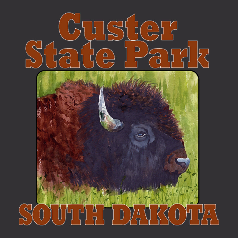 Limited Edition Custer State Park, South Dakota-wcval Vintage Hoodie by Box Bingham | Artistshot