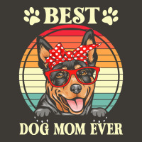 Dog Mom Gifts T  Shirt Funny Best Australian Kelpie Dog Mom For Dog Lo Bucket Hat | Artistshot