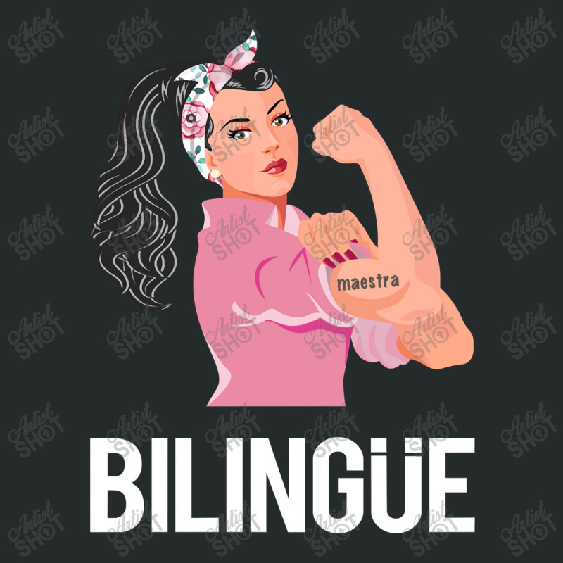 Maestra Bilingue Bilingual Spanish Teacher Women's Triblend Scoop T-shirt by thuhuong | Artistshot