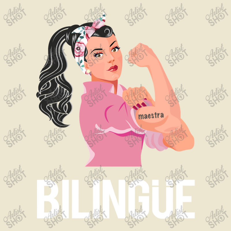 Maestra Bilingue Bilingual Spanish Teacher Cropped Hoodie by thuhuong | Artistshot