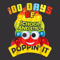 100 Days Of School And Still Poppin' It 100 Days Crab Pop It T Shirt Vintage Hoodie | Artistshot