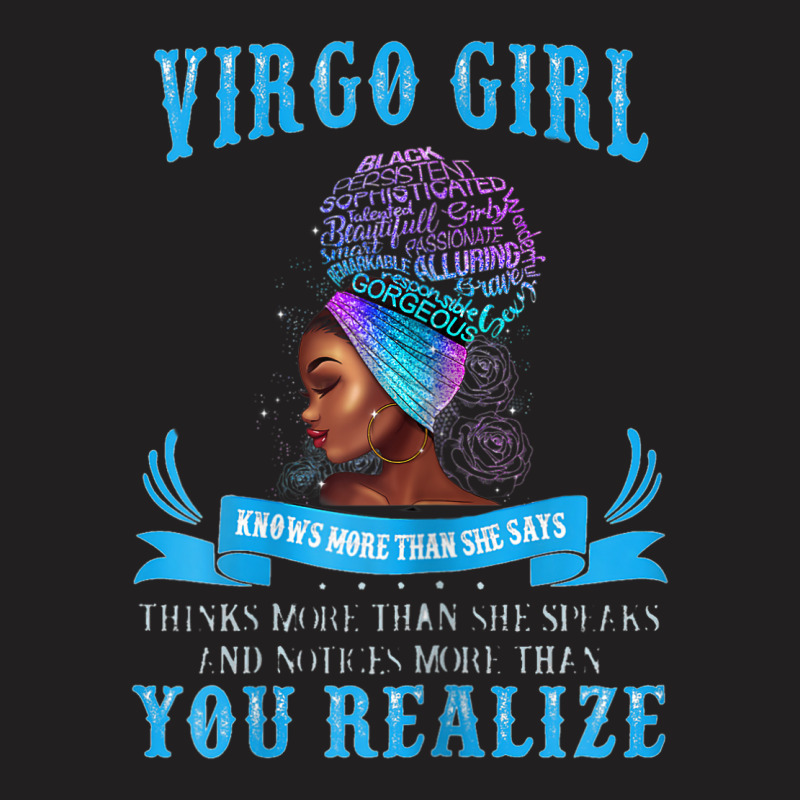 Womens Virgo Girl September August  Birthday Zodiac Womens _002 T-shirt | Artistshot