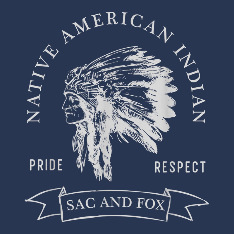 Sac And Fox Tribe Native American Indian Pride Respect Darke Men Denim Jacket by RANDYYATT | Artistshot