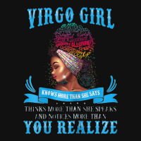 Womens Virgo Girl September August Black Girl Magic Zodiac Bday Graphic T-shirt | Artistshot