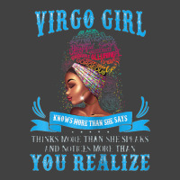 Womens Virgo Girl September August Black Girl Magic Zodiac Bday Vintage T-shirt | Artistshot