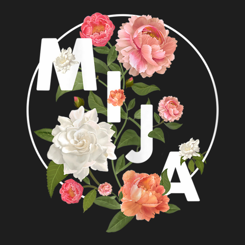 Womens Women Latinx Latina Mija Gift For Daughter Floral Shirt Classic T-shirt by BRANDONARKER | Artistshot