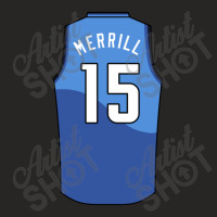 Sam Merrill Jersey Tag2 Ladies Fitted T-shirt | Artistshot