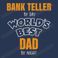 Bank Teller By Day Worlds Best Dad By Night Fathers Day Gift Ladies Denim Jacket | Artistshot