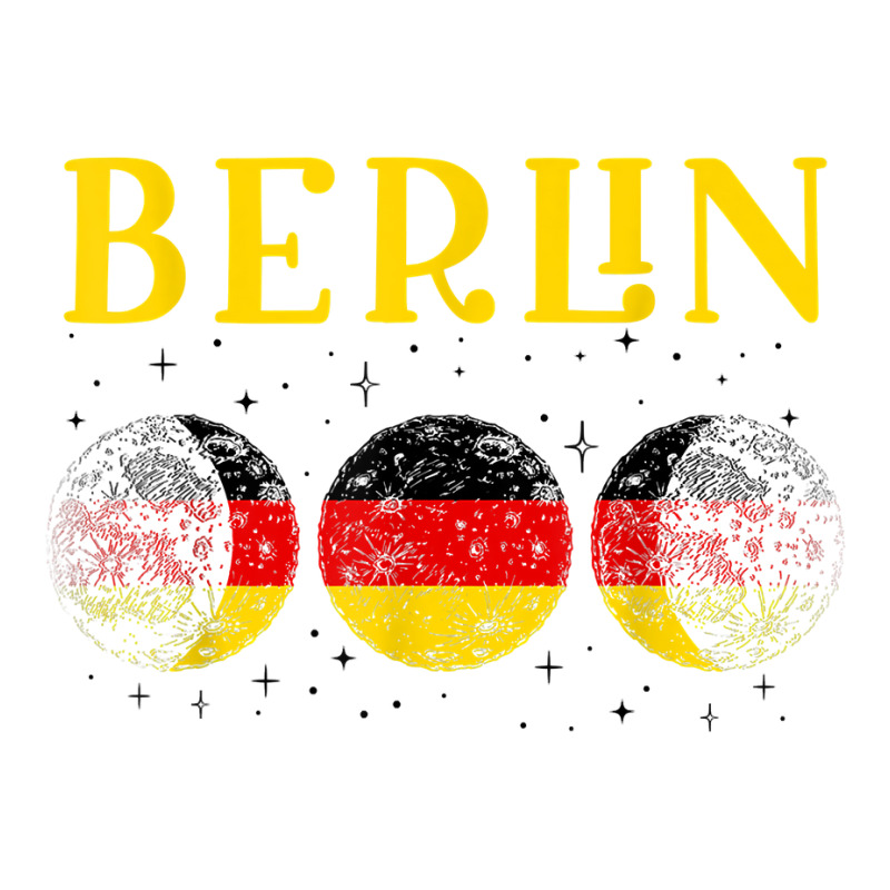 Berlin German City Vacation Germany Flag T Shirt Men's Long Sleeve Pajama Set | Artistshot