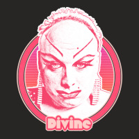 Divine 80s Style Retro Fan Art Design Ladies Fitted T-shirt | Artistshot