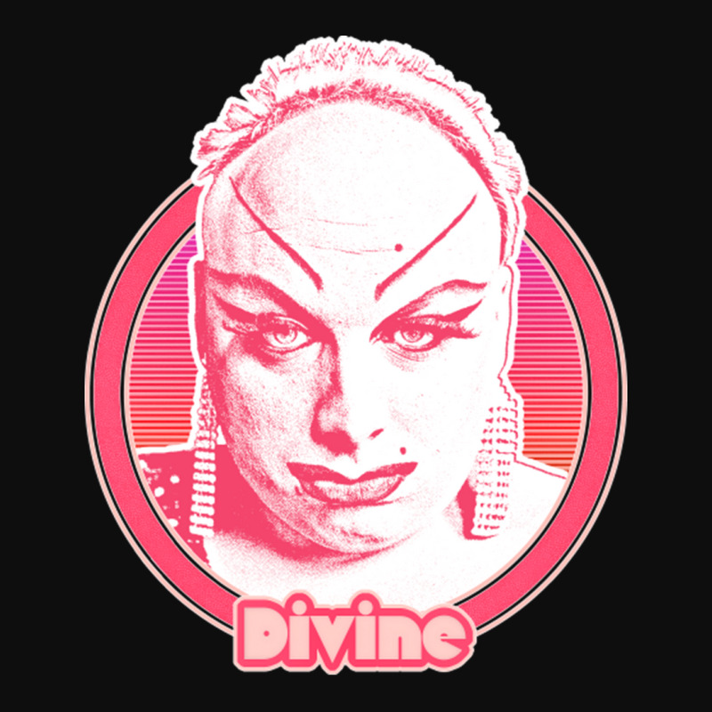 Divine 80s Style Retro Fan Art Design Crop Top by ErnestGallon | Artistshot