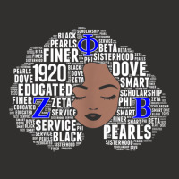 Womens Zeta 1920 African Women Educated Dove Afro Hair Words _001 Champion Hoodie | Artistshot