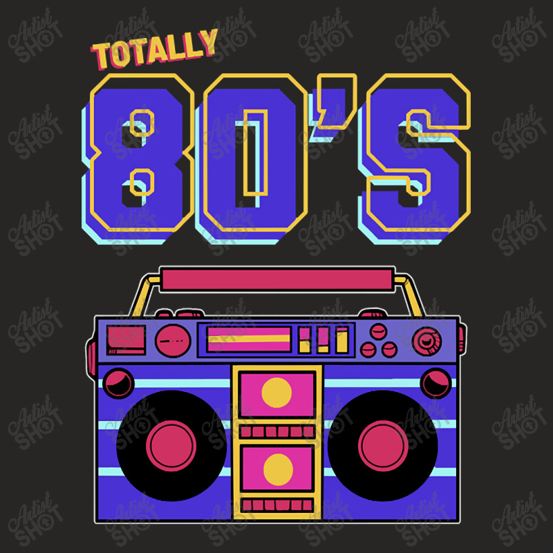 Limited Edition Vintage Totally 80s Disco Music Radio Tape Classic Ladies Fitted T-Shirt by macklinsampson | Artistshot