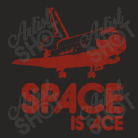 Trending Space Is Ace Vintage Science Ladies Fitted T-shirt | Artistshot