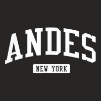 Andes New York Ny College University Sports Style T Shirt Ladies Fitted T-shirt | Artistshot