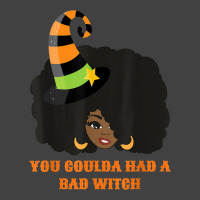 You Coulda Had A Bad Witch Funny Afro Female Vintage T-shirt | Artistshot