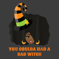 You Coulda Had A Bad Witch Funny Afro Female Men's Polo Shirt | Artistshot