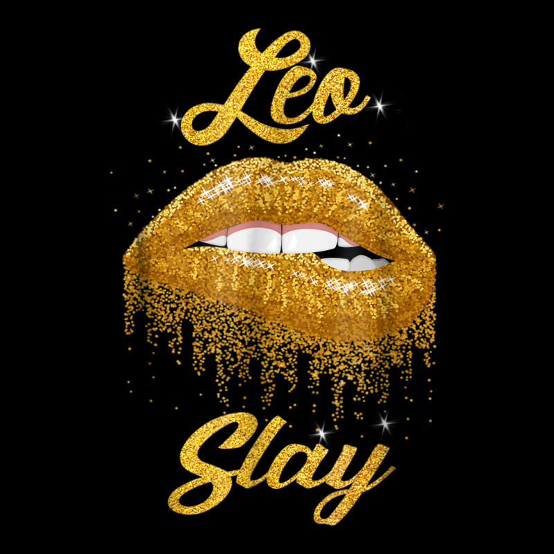 Zodiac Leo Slay Lip T Shirt V-neck Tee | Artistshot