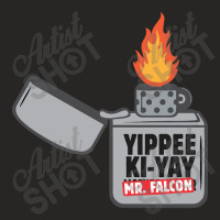 Trending Yippee Ki-yay Mr. Falcon Ladies Fitted T-shirt | Artistshot