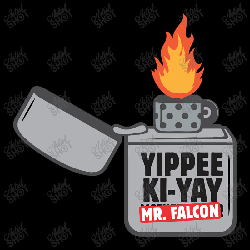 Trending Yippee Ki-yay Mr. Falcon Cropped Hoodie by macklinsampson | Artistshot