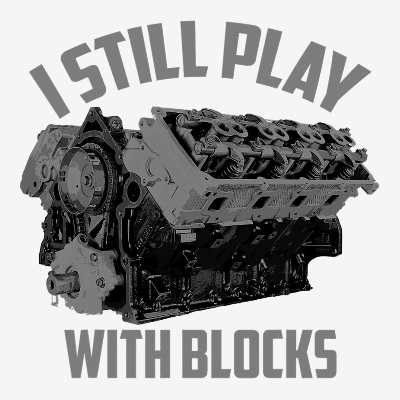 I Still Play With Blocks Racing   Maintenance Man Gift Adjustable Cap by Davidartist | Artistshot