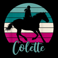 Colette Name Gift   Equestrian Shirt Colette Horse Girl T Shirt Youth Jogger | Artistshot