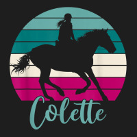 Colette Name Gift   Equestrian Shirt Colette Horse Girl T Shirt Classic T-shirt | Artistshot