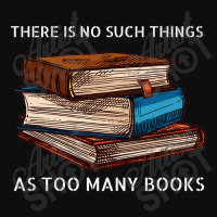 Limited Edition There Is No Such Things As Too Many Books Crop Top | Artistshot