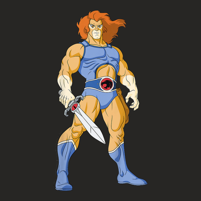 Kids Thundercats Liono Portrait Ladies Fitted T-Shirt by Davidartist | Artistshot