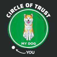 Trending Akita Inu Circle Of Trust Pet Dog Dad Mom Women's Triblend Scoop T-shirt | Artistshot