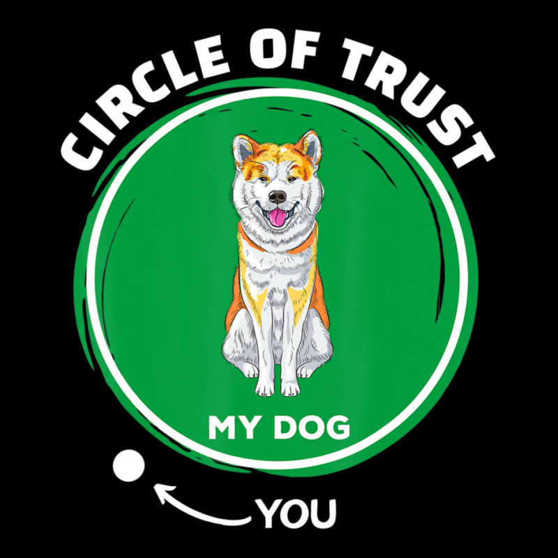 Trending Akita Inu Circle Of Trust Pet Dog Dad Mom Maternity Scoop Neck T-shirt by hongquangd | Artistshot