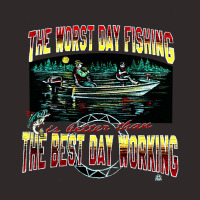 Worst Day Fishing, Best Day Working, Worst Day Fishing, Worst, Day Fis Racerback Tank | Artistshot