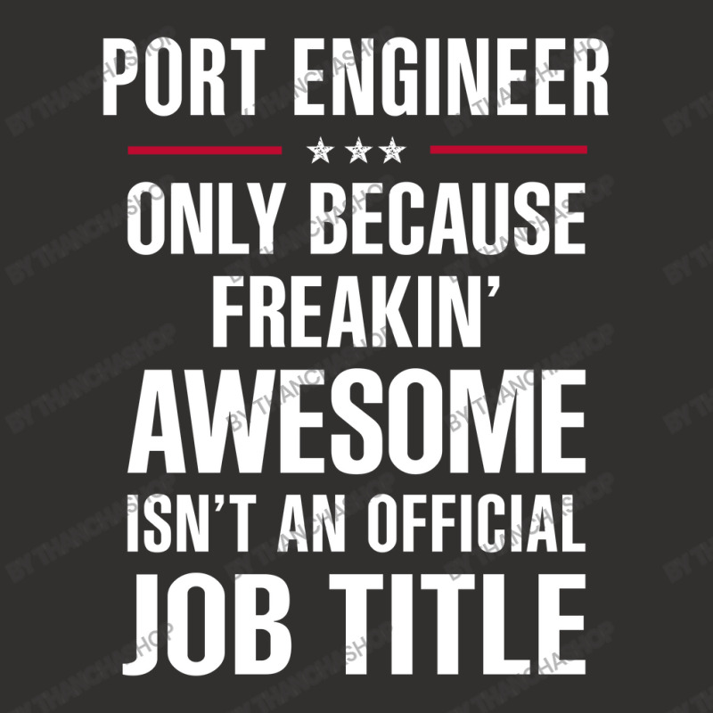 Gift For Freakin' Awesome Port Engineer Champion Hoodie | Artistshot