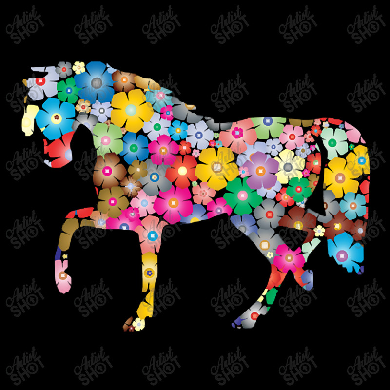 Hot Trend Horse Animal Flowers Adjustable Cap | Artistshot