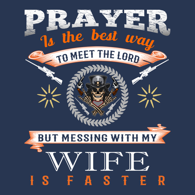 Gun T Shirt Design, Prayer Is The Best Way To Meet The Load Men Denim Jacket | Artistshot