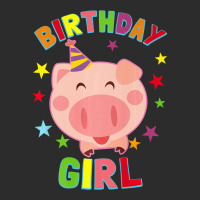 Girl Birthday Pig Bday Party Kids Gift For Girls Cute Piggy Premium Exclusive T-shirt | Artistshot