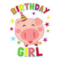 Girl Birthday Pig Bday Party Kids Gift For Girls Cute Piggy Premium Men's T-shirt Pajama Set | Artistshot