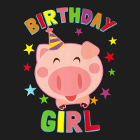 Girl Birthday Pig Bday Party Kids Gift For Girls Cute Piggy Premium Classic T-shirt | Artistshot