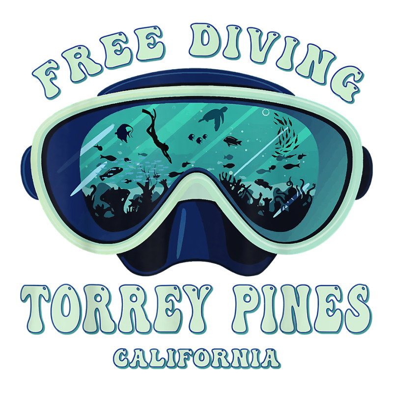 Free Diving, Torrey Pines California Underwater Divers Mask T Shirt Baby Tee by joeykujalat4t | Artistshot